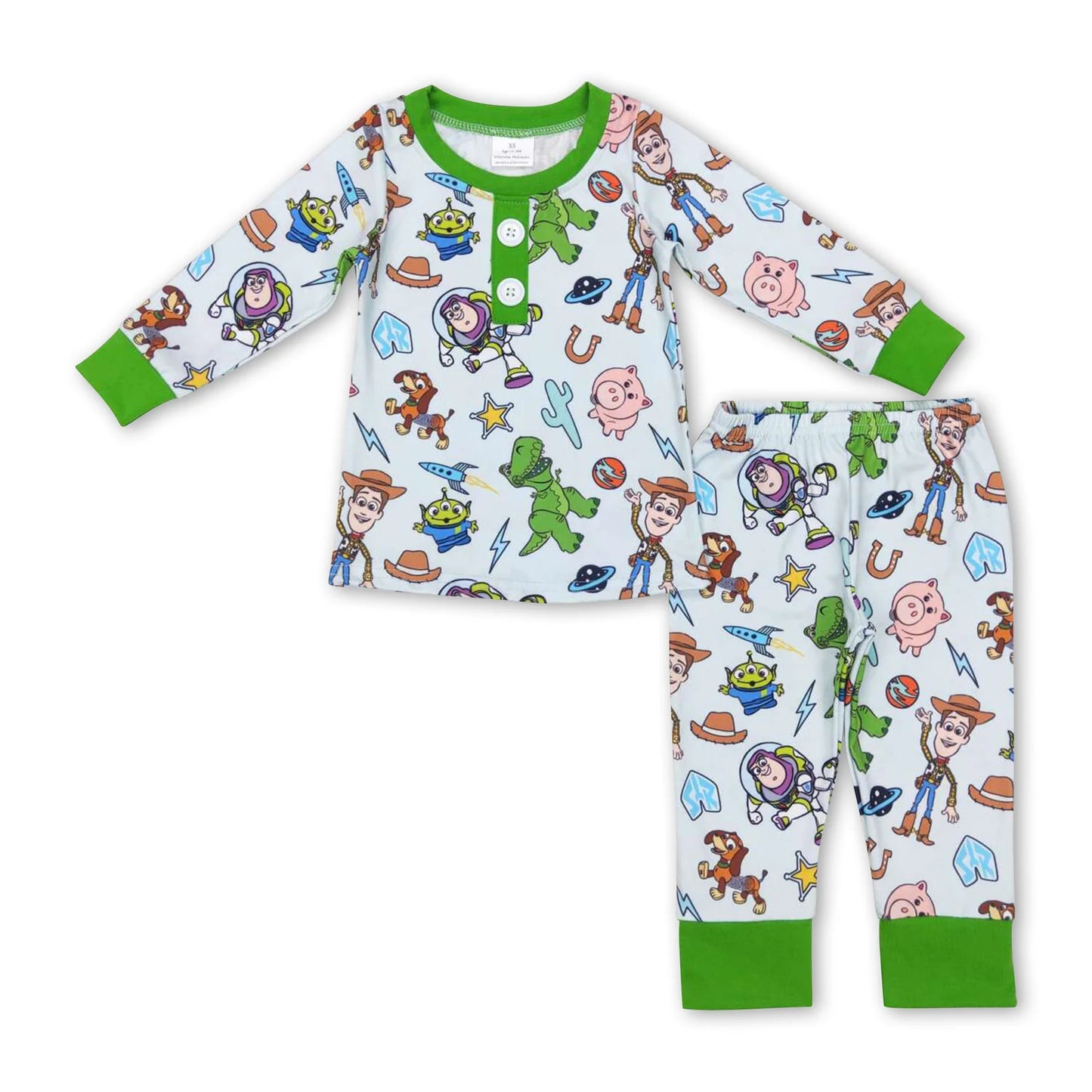 RTS NO MOQ Sibling milk silk Cute Clothes Baby Boys Girls Bamboo Long Sleeve Top Pants Pajamas Clothes Sets