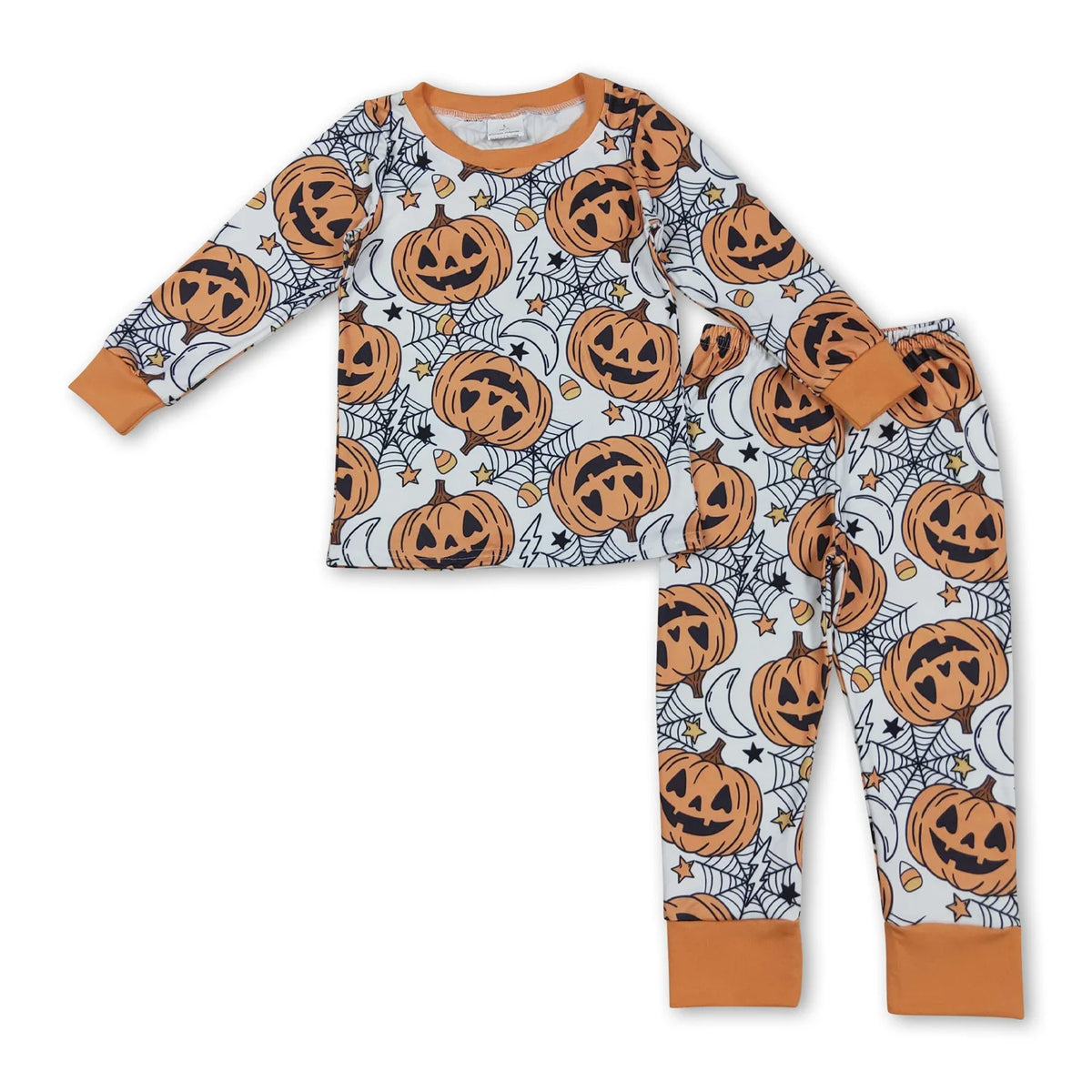 RTS NO MOQ Sibling baby boy clothes Halloween Long Sleeve pants Suits