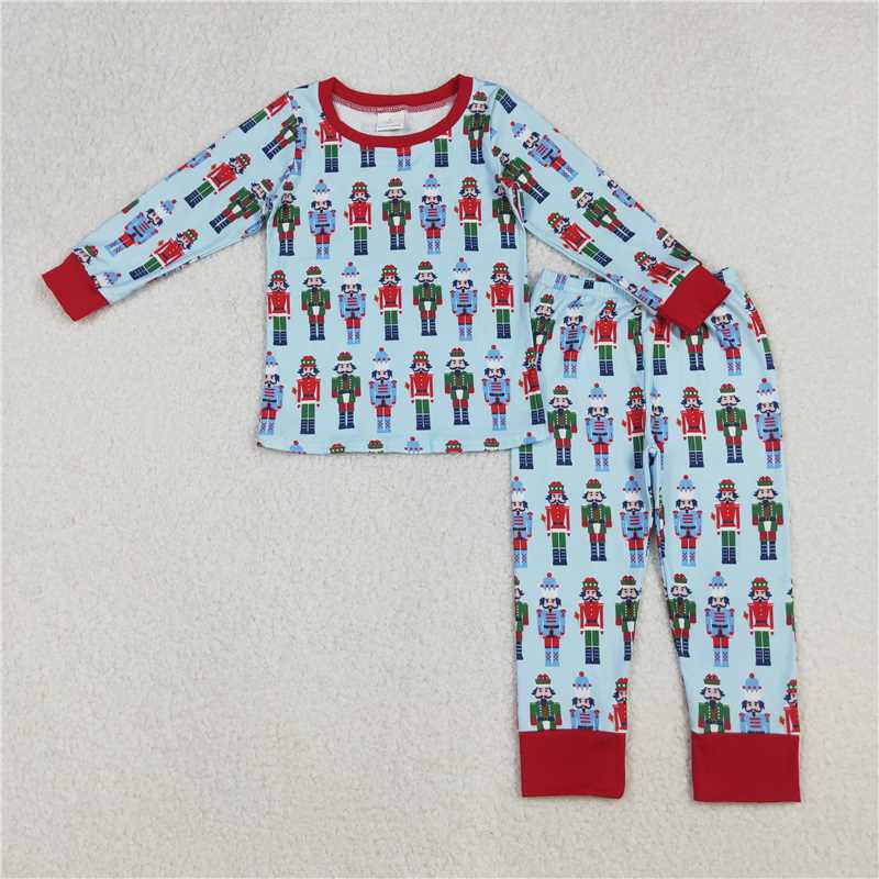 RTS Sibling baby girls boy clothes Christmas long Sleeve pants set and dress and rompers