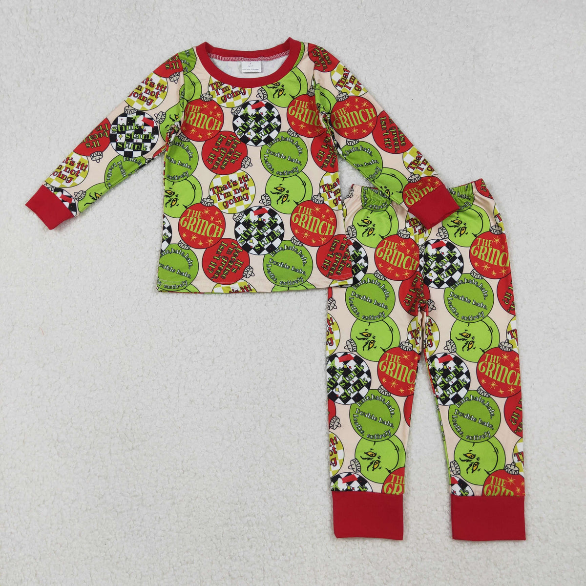3/6m-7/8t RTS Sibling baby girls clothes Christmas long Sleeve pants set and dress and rompers