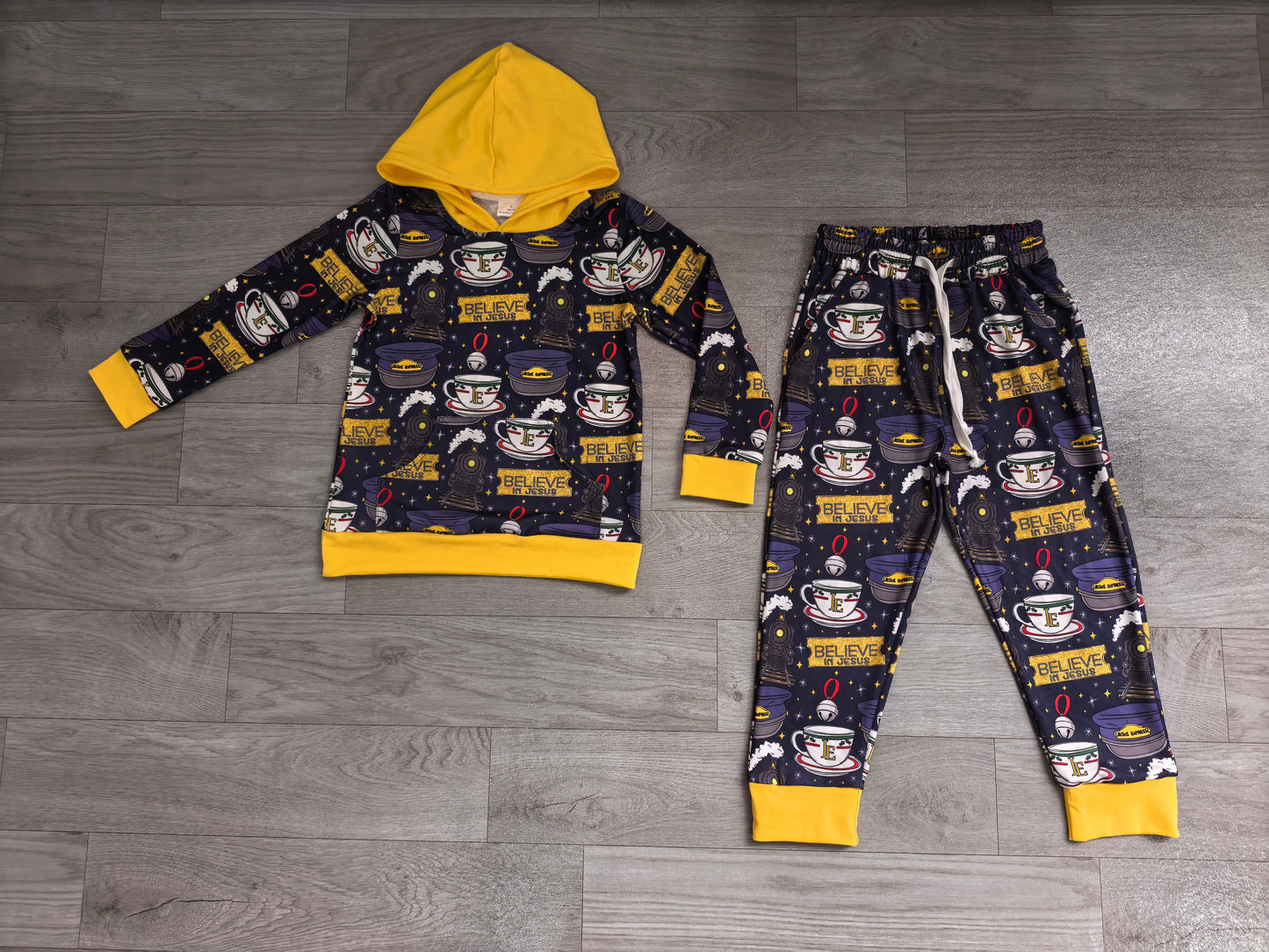 (Sample) No moq milk silk BLP1552 Baby Boys Long Sleeve Hoodie Pockets Jogger Clothes Set