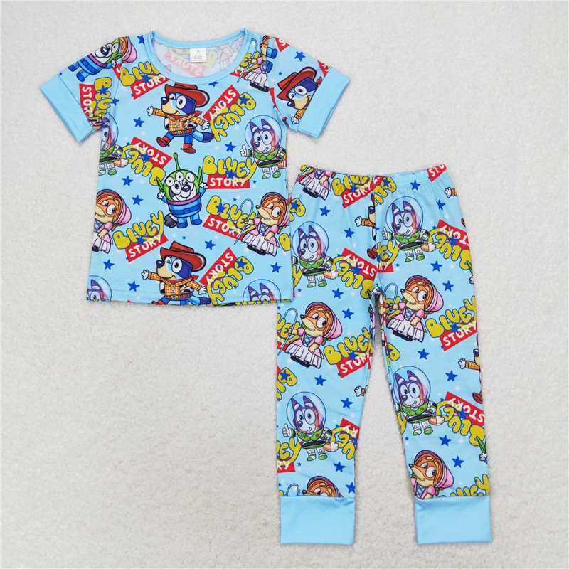 RTS NO MOQ Sibling Baby Boys Easter Dog Carrots Shirts Pants Pajamas Clothes Sets