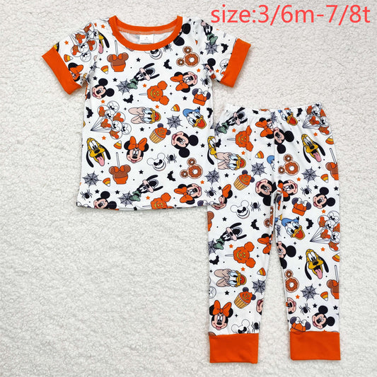 Cute Clothes  BSPO0390 Baby Girls Halloween Pajamas Clothes Sets