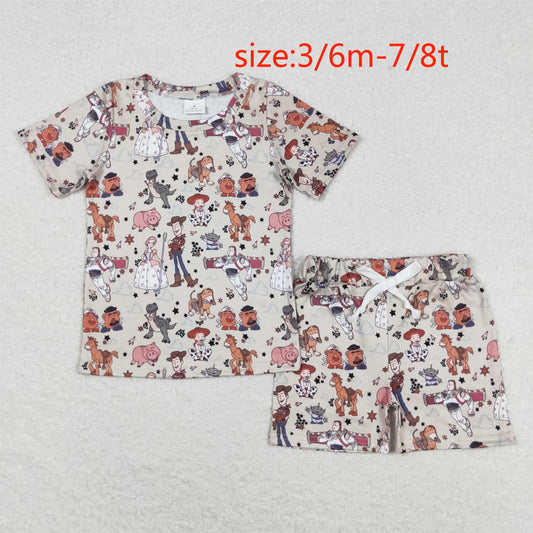 Cute Clothes  BSSO0659 Baby Girls Short Sleeve Shirt Shorts Outfits Clothes Sets
