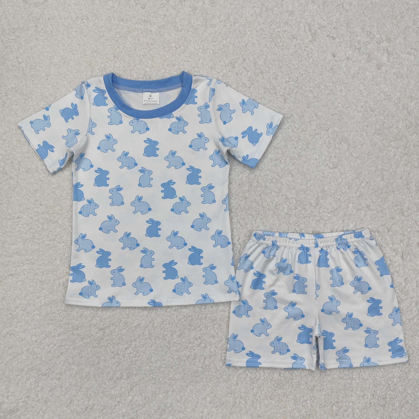 RTS NO MOQ easter short-sleeved shorts suit & short-sleeved sets