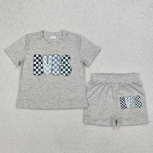 Best Sell RTS Baby Boys Sports Clothes Set Letter Top with Shorts Comfortable Cotton Outfit for Infants