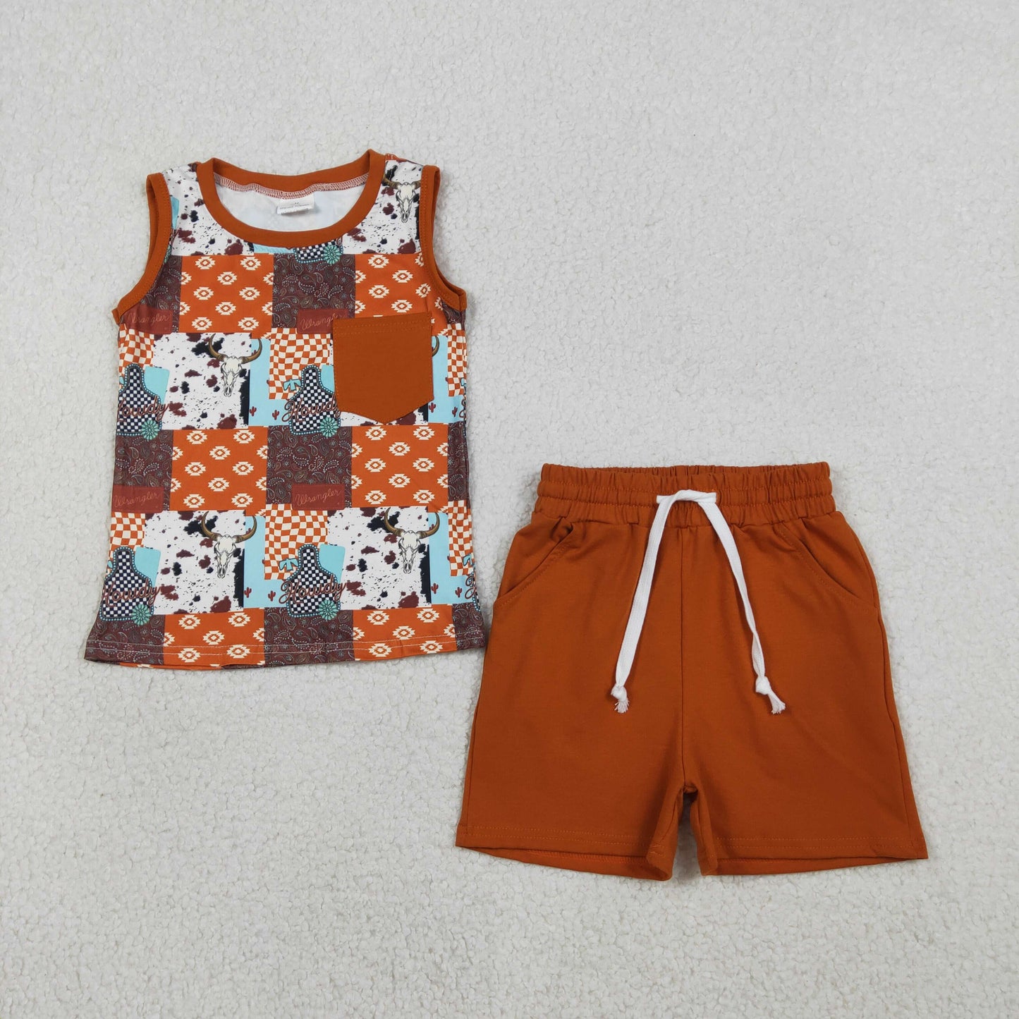 RTS NO MOQ sibling baby boy clothes short sleeve Clothes Sets and rompers