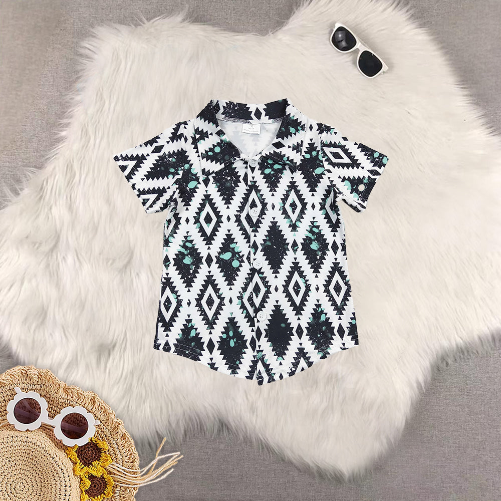 Sibling Baby Boys Shirt Shorts Summer short sleeve tops