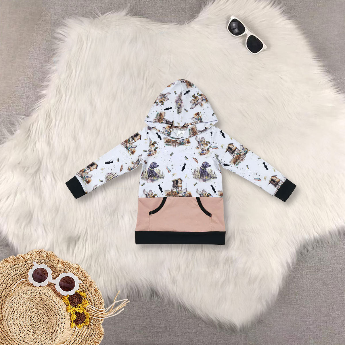 Sibling Baby Boys girl clothes embroidery duck Shirt Summer Clothes long sleeve tops 5