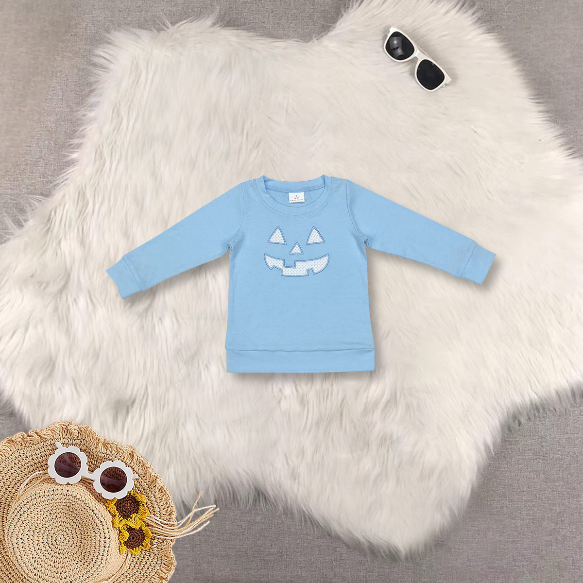 RTS Sibling baby boys girls clothes Halloween long Sleeve rompers tops