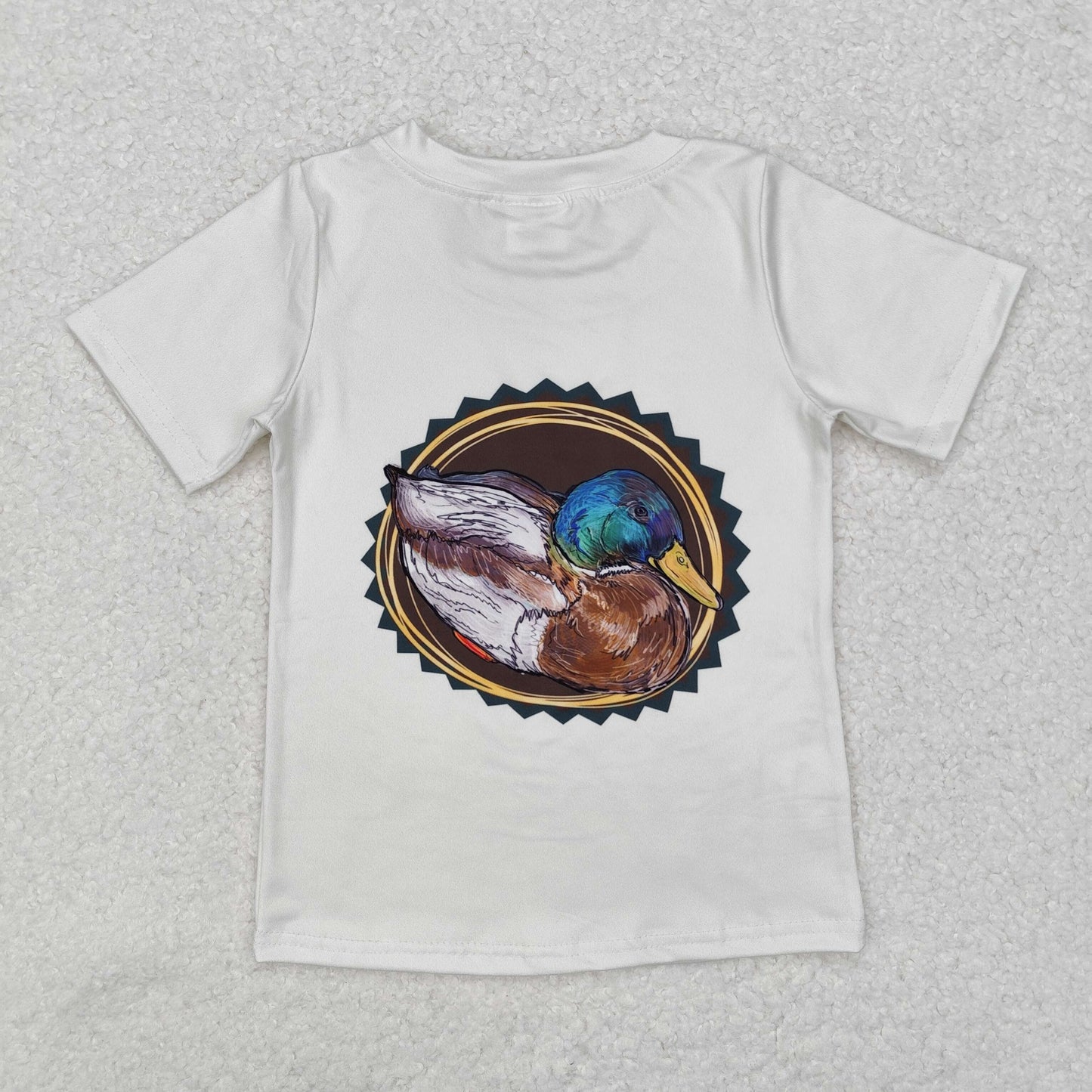 RTS NO MOQ Baby Boys Clothes Short Sleeve tops