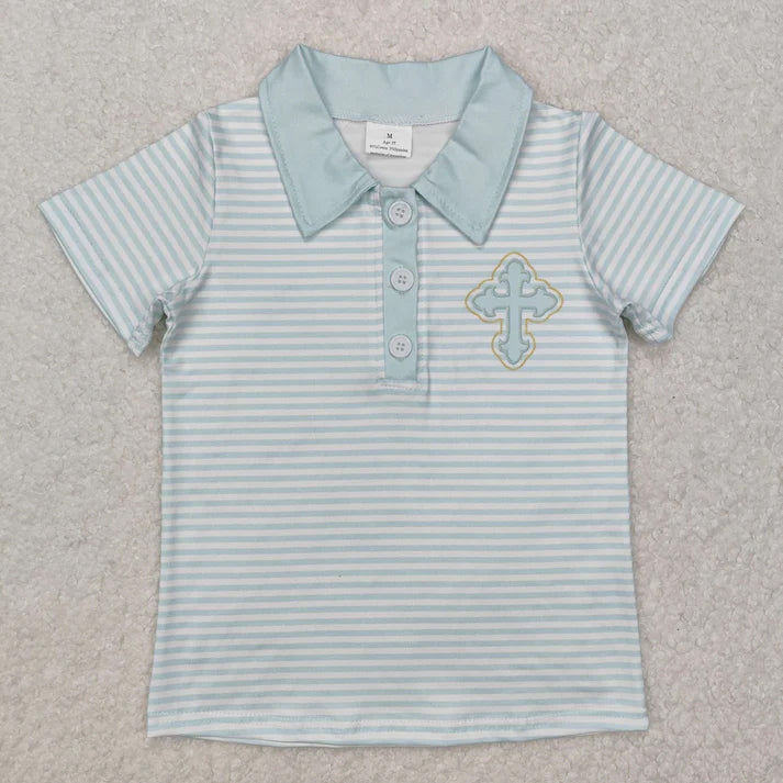 RTS NO MOQ Sibling baby boy clothes Mardi grad baby boys clothes Short Sleeve Tops