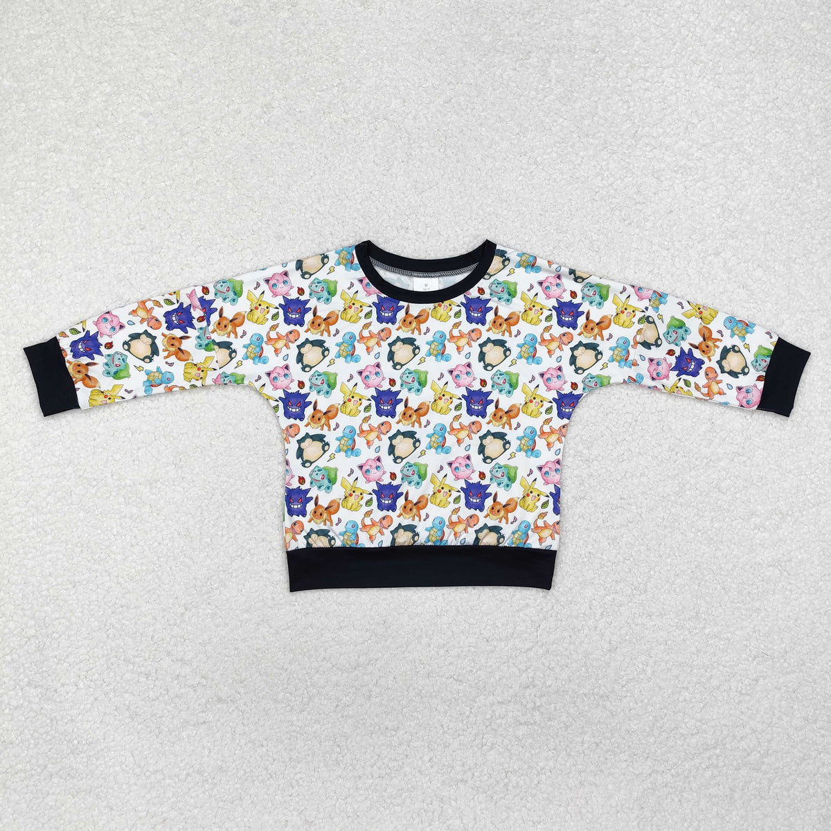 RTS NO MOQ ETA 5/7days arrived BT1053  black and white long-sleeved top