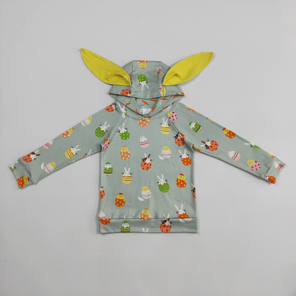 RTS NO MOQ baby boys clothes easter long Sleeve Top