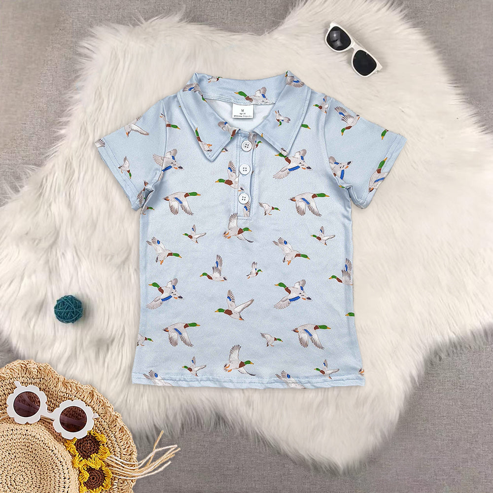 RTS NO MOQ Sibling baby boy clothes baseball short-sleeved tops