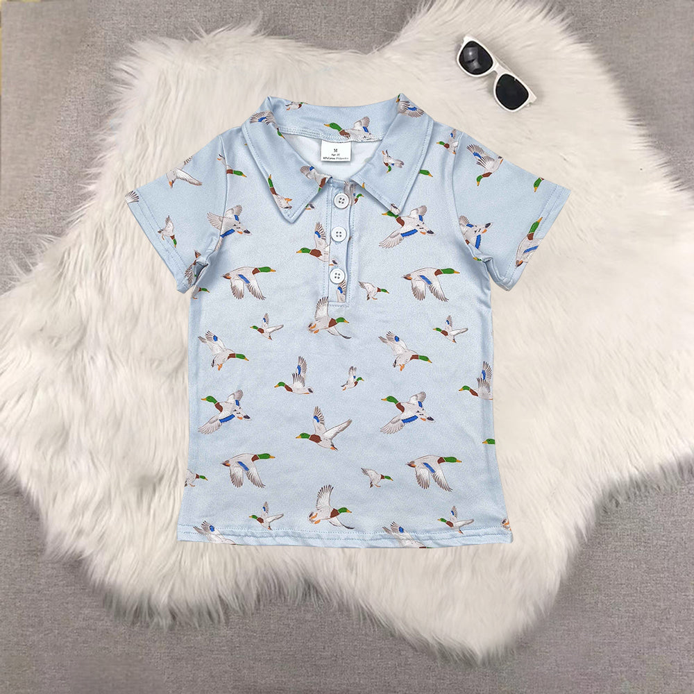 RTS NO MOQ Sibling baby boy clothes baby boys clothes camouflage Short Sleeve Tops