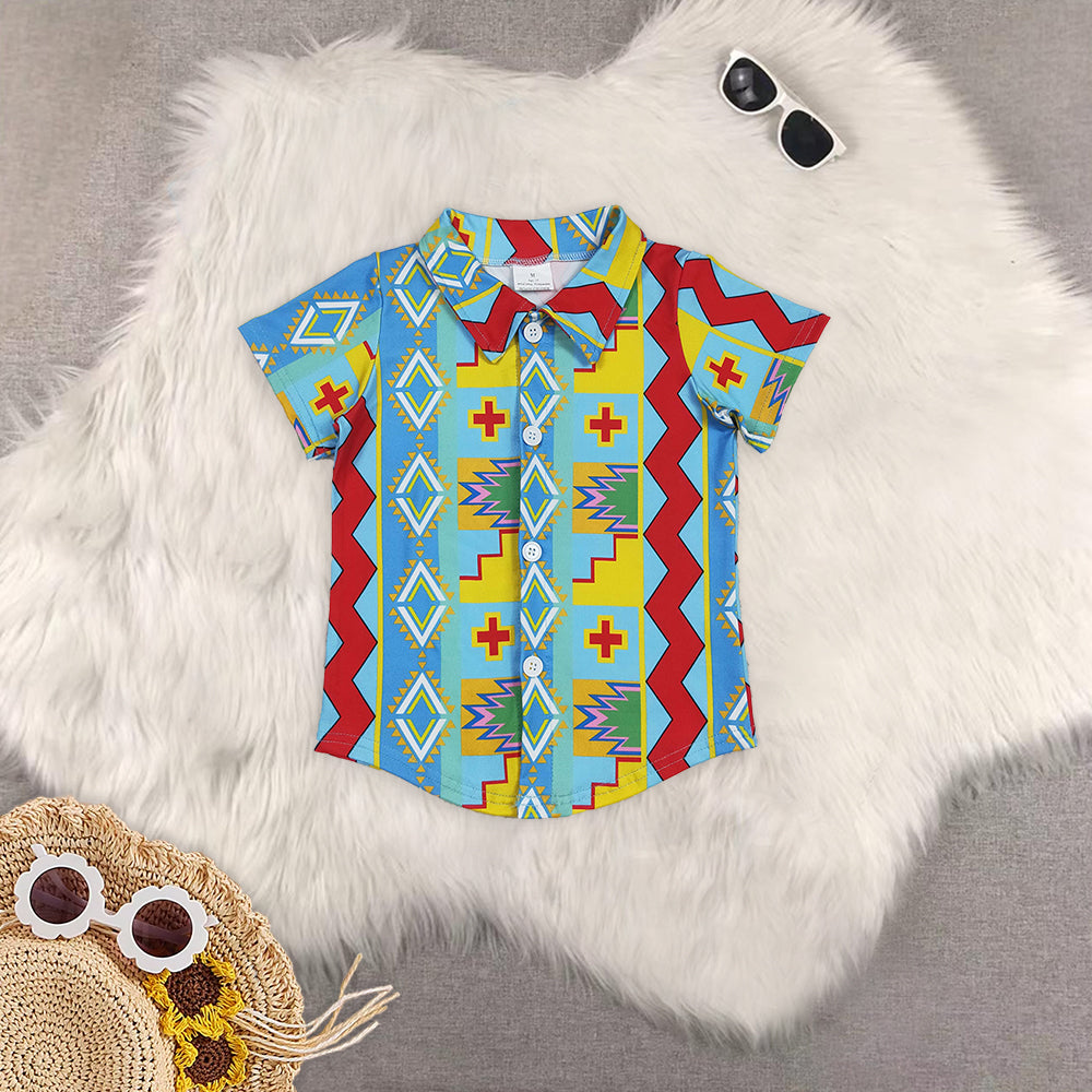 Sibling Baby Boys Shirt Shorts Summer short sleeve tops