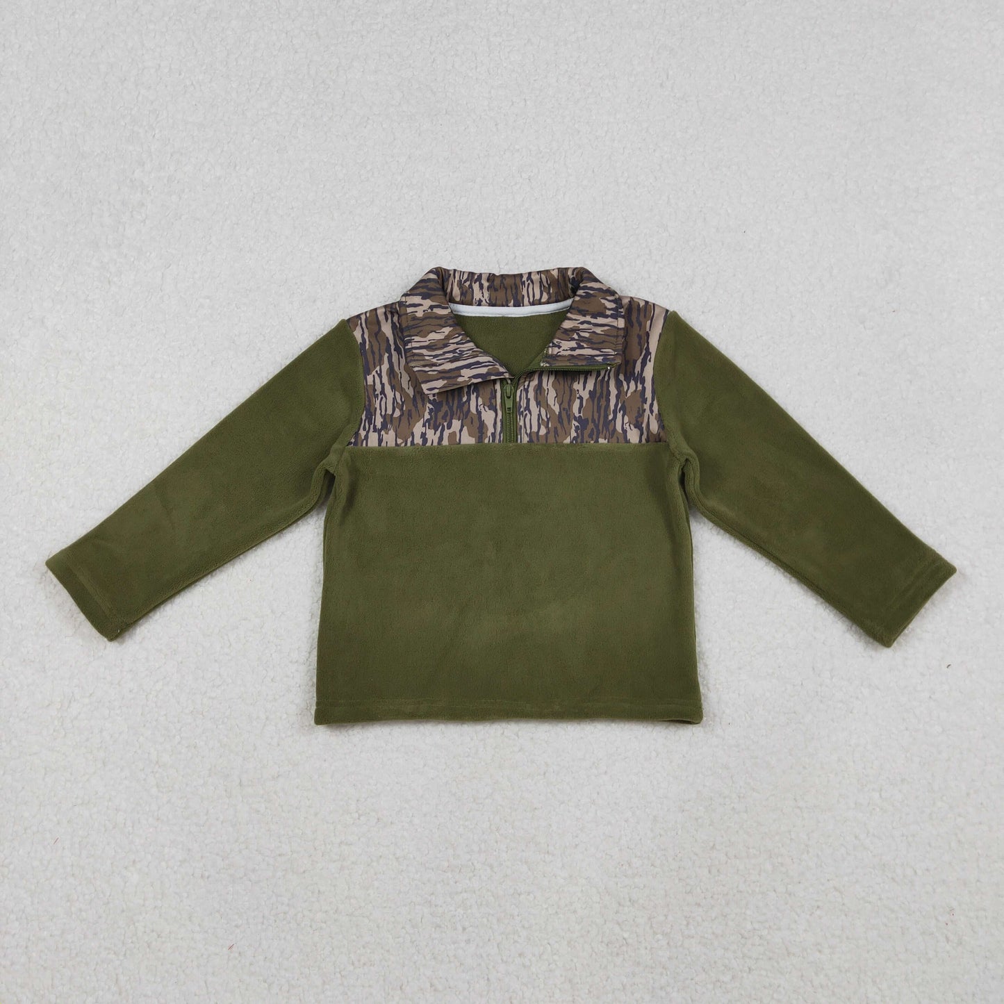 RTS NO MOQ Sibling Baby kid Camouflage pullover long sleeve tops and shorts sets and shorts