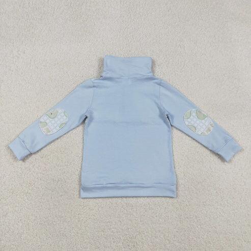 RTS NO MOQ Sibling Baby Boys Girls Long Sleeve Golf Pullover Checked Button Top Toddler Kids Plaid Shirt