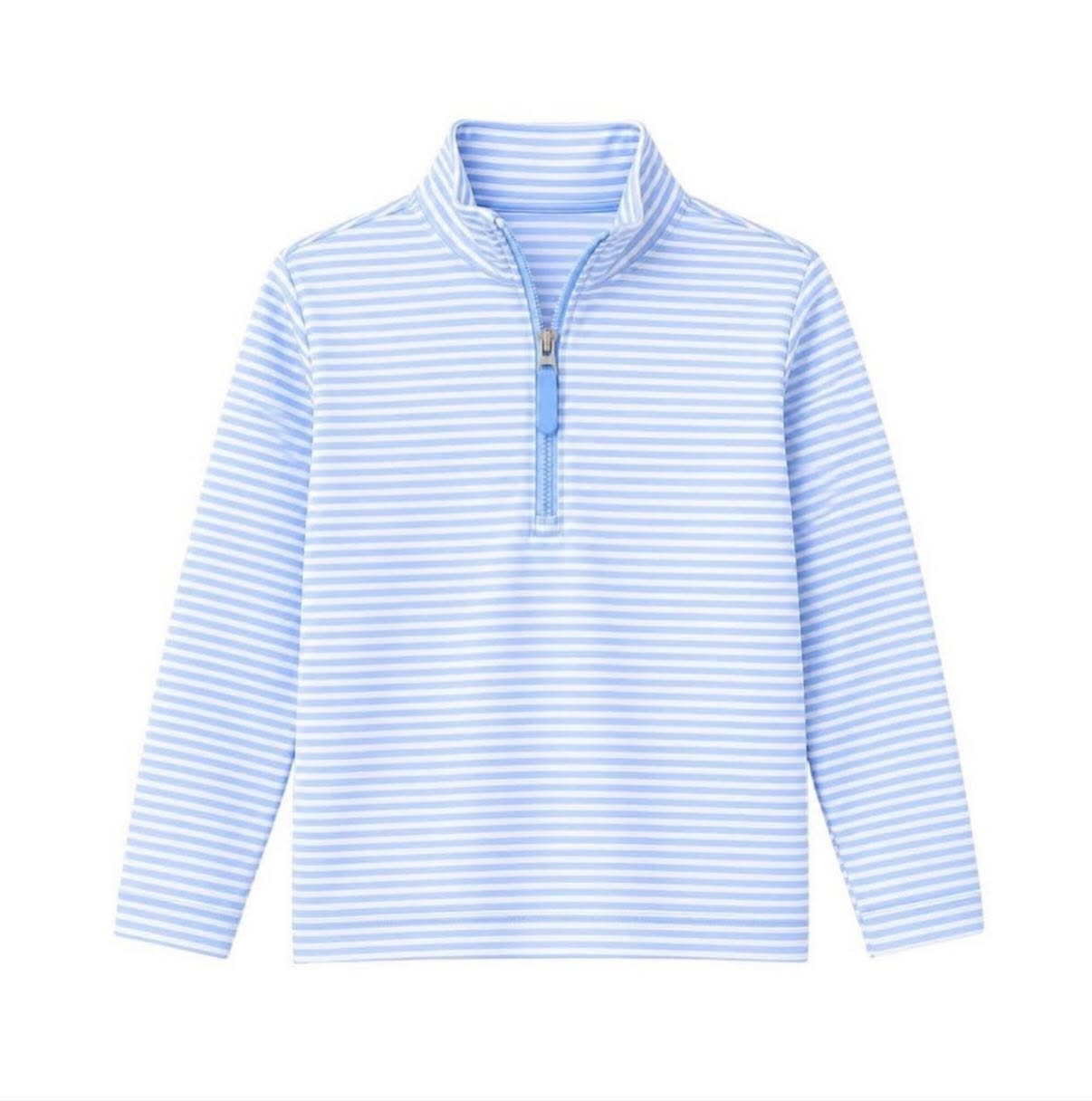 (Preorder new) No moq Baby Boys Striped Zip Up Long Sleeve Daily Top