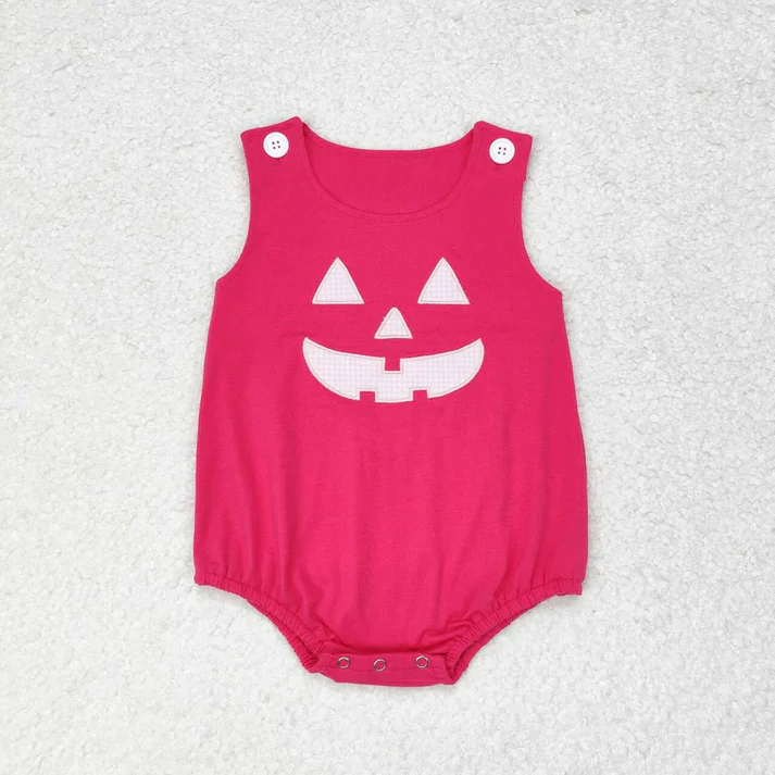 RTS NO MOQ Halloween Ghost Face Embroidery Sibling Halloween Matching Clothes