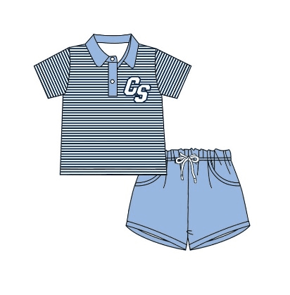 Deadline: May 10custom no moq eta 5-6weeks CS BOYS STRIPE BOYS SETS