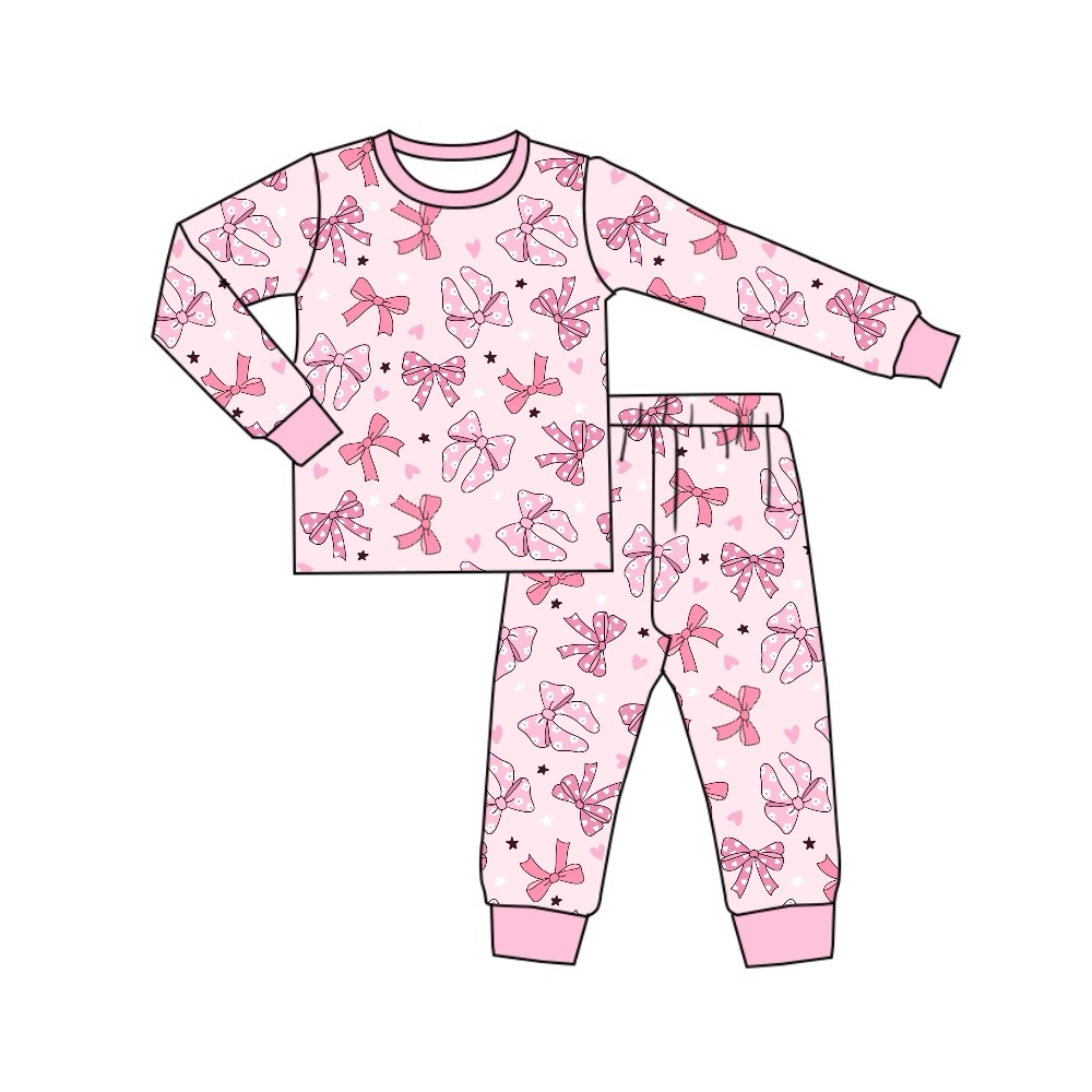 custom moq 5 eta 6-7weeks Long sleeves and long pants sets