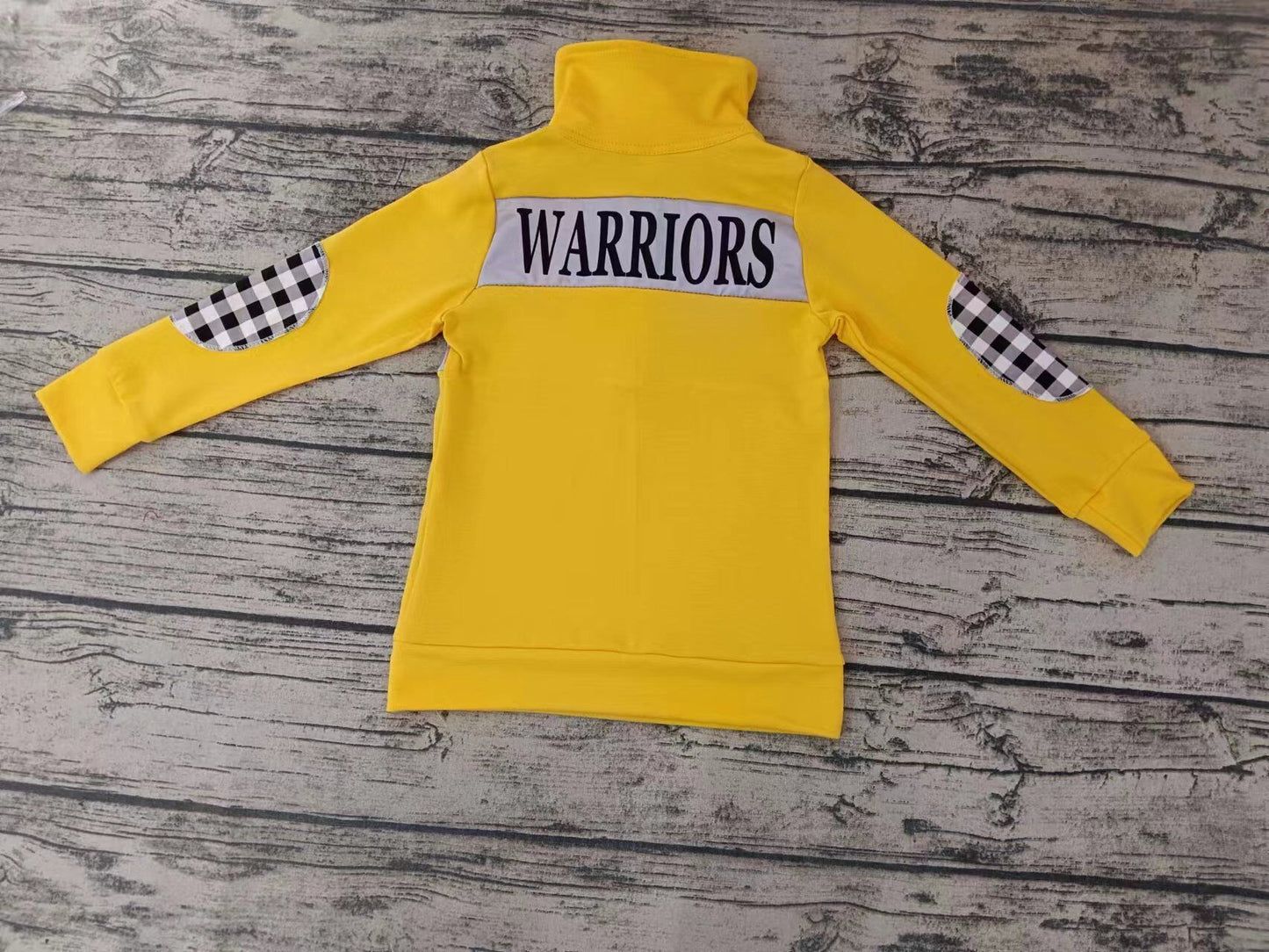 Boys yellow long sleeve top moq 5