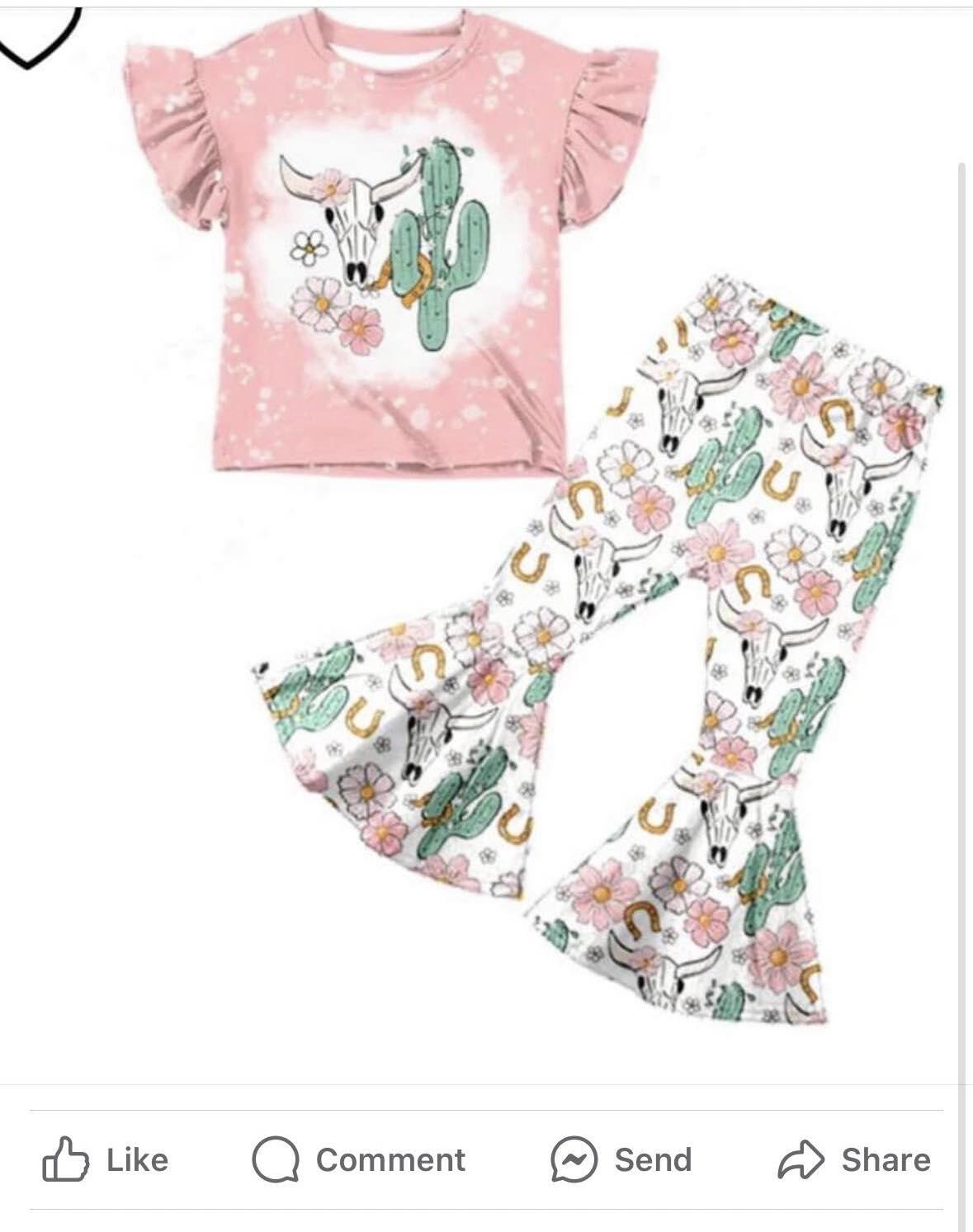 pink cactus set