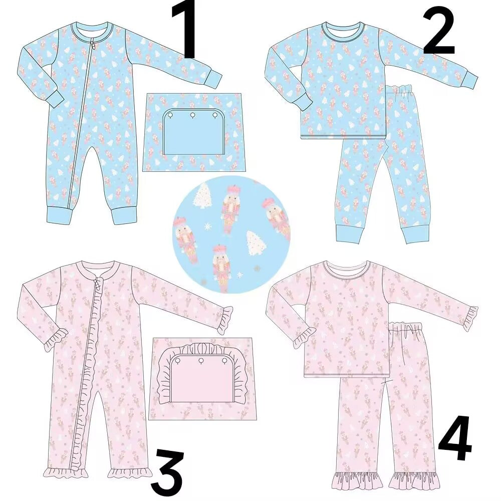 Custom moq 3 mix size eta 6-8 weeks Blue & Pink Christmas Puppet Knight Boys Girls Mixed Set