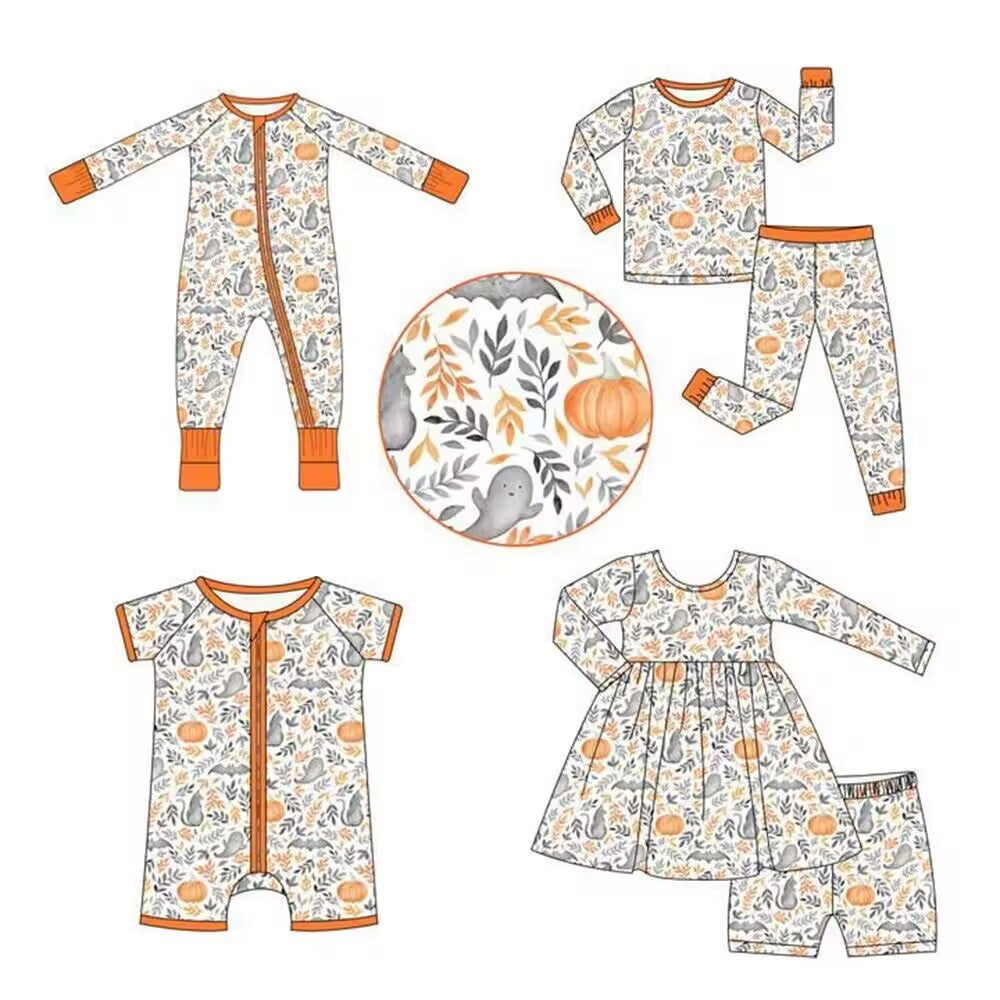 Custom moq 3 each mix size eta 6-8weeks  Orange Leaf Goblin Pumpkin Mixed Set