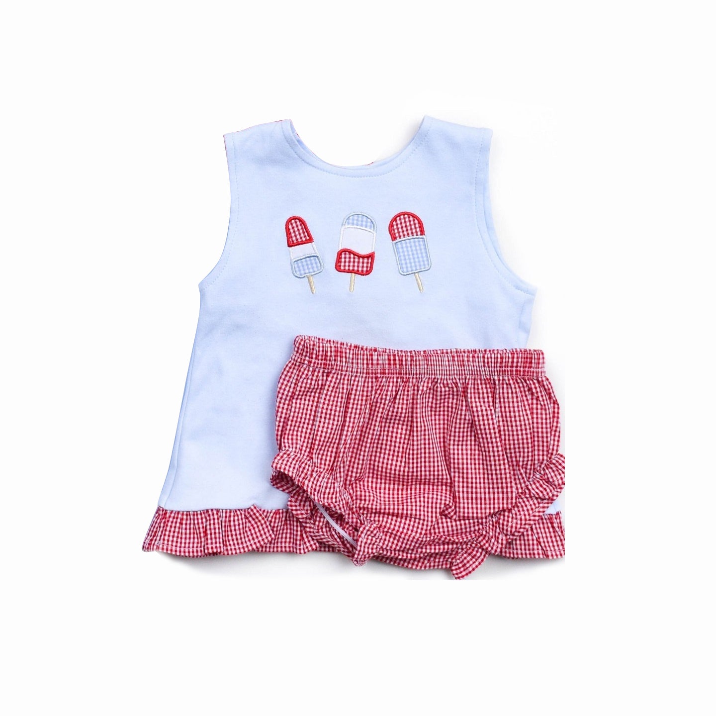 GBO0362 pre-order baby girl clothes popsicle girl summer bummies sets