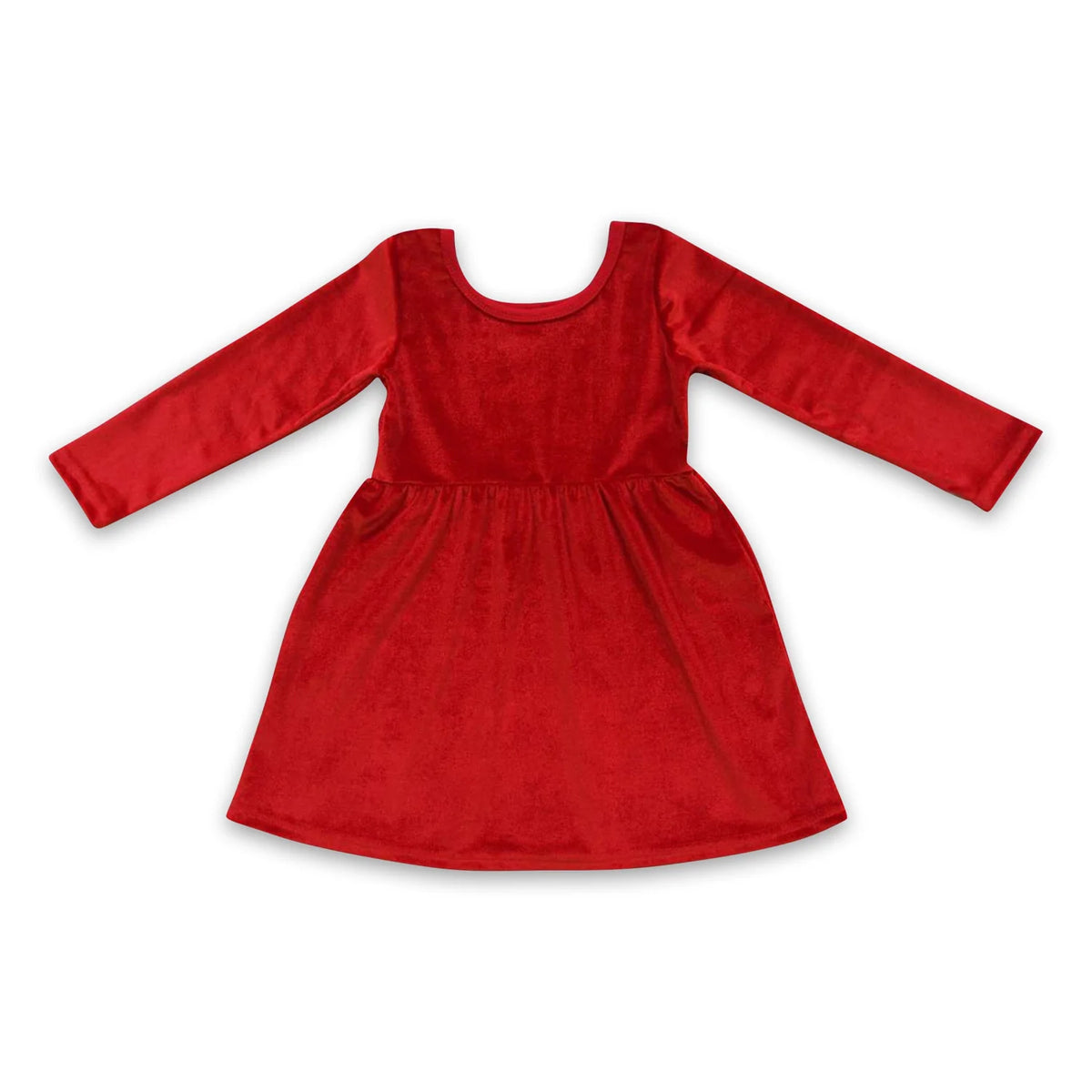 RTS NO MOQ Sibling baby girl clothes long sleeve dresses