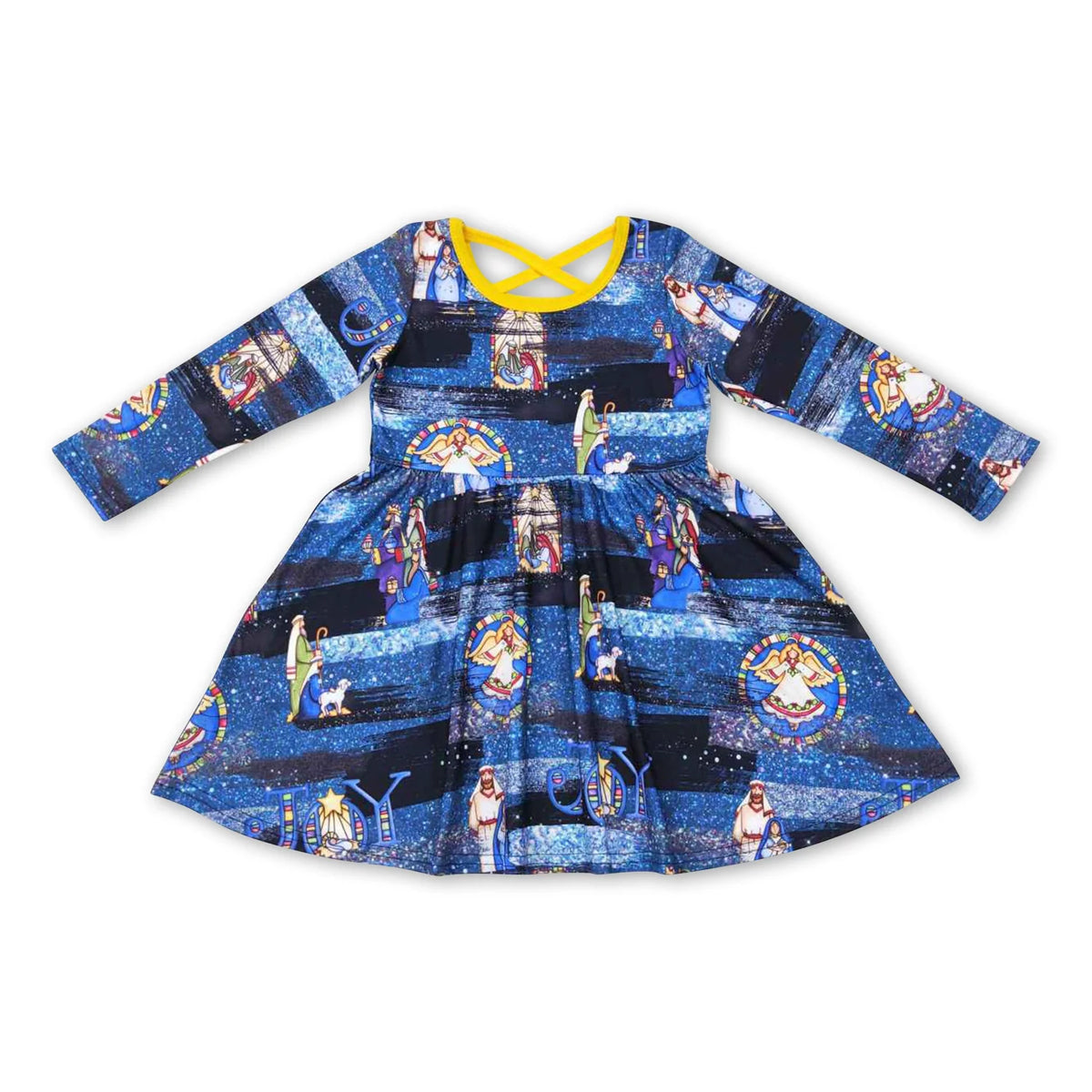 RTS NO MOQ Sibling Baby girl clothes Long Sleeve Pants Set and dress