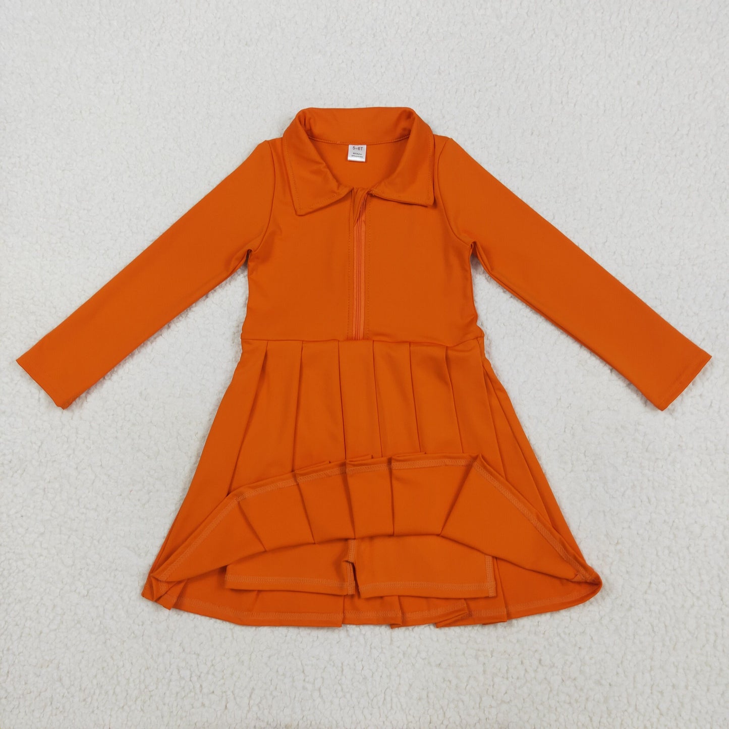 RTS Sibling baby girls clothes summer long-sleeved yoga dresses