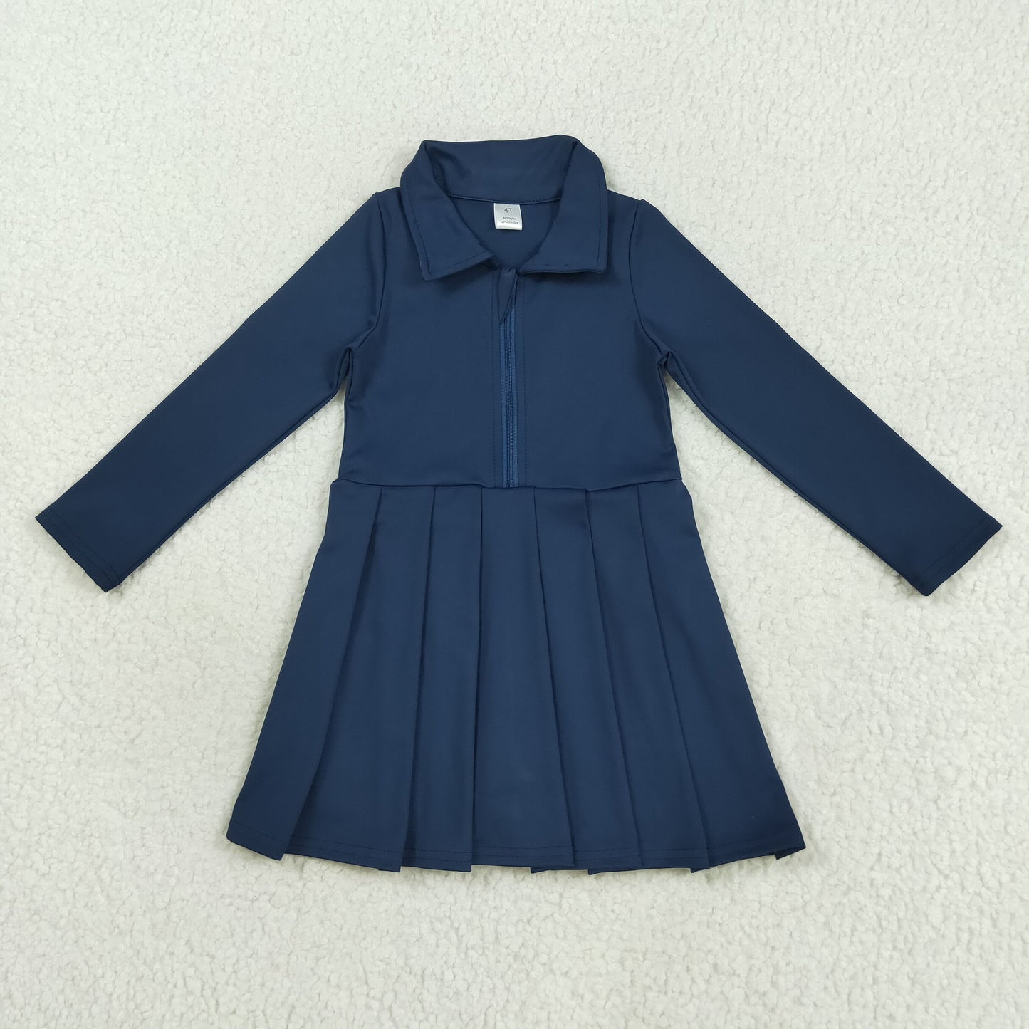 RTS Sibling baby girls clothes summer long-sleeved yoga dresses