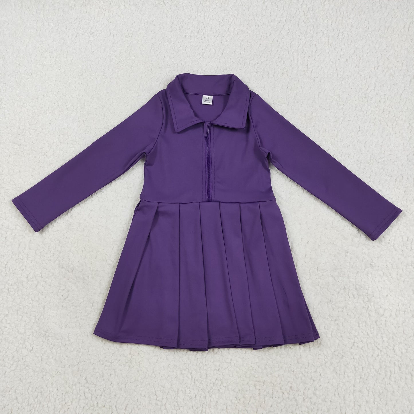 RTS Sibling baby girls clothes summer long-sleeved yoga dresses