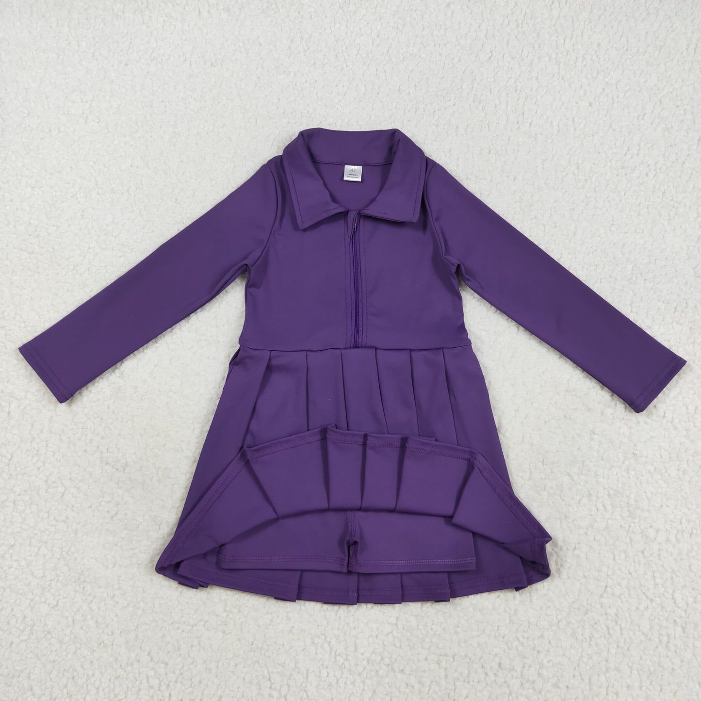 RTS Sibling baby girls clothes summer long-sleeved yoga dresses