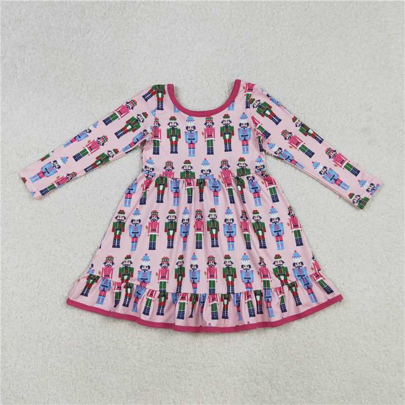RTS Sibling baby girls boy clothes Christmas long Sleeve pants set and dress and rompers