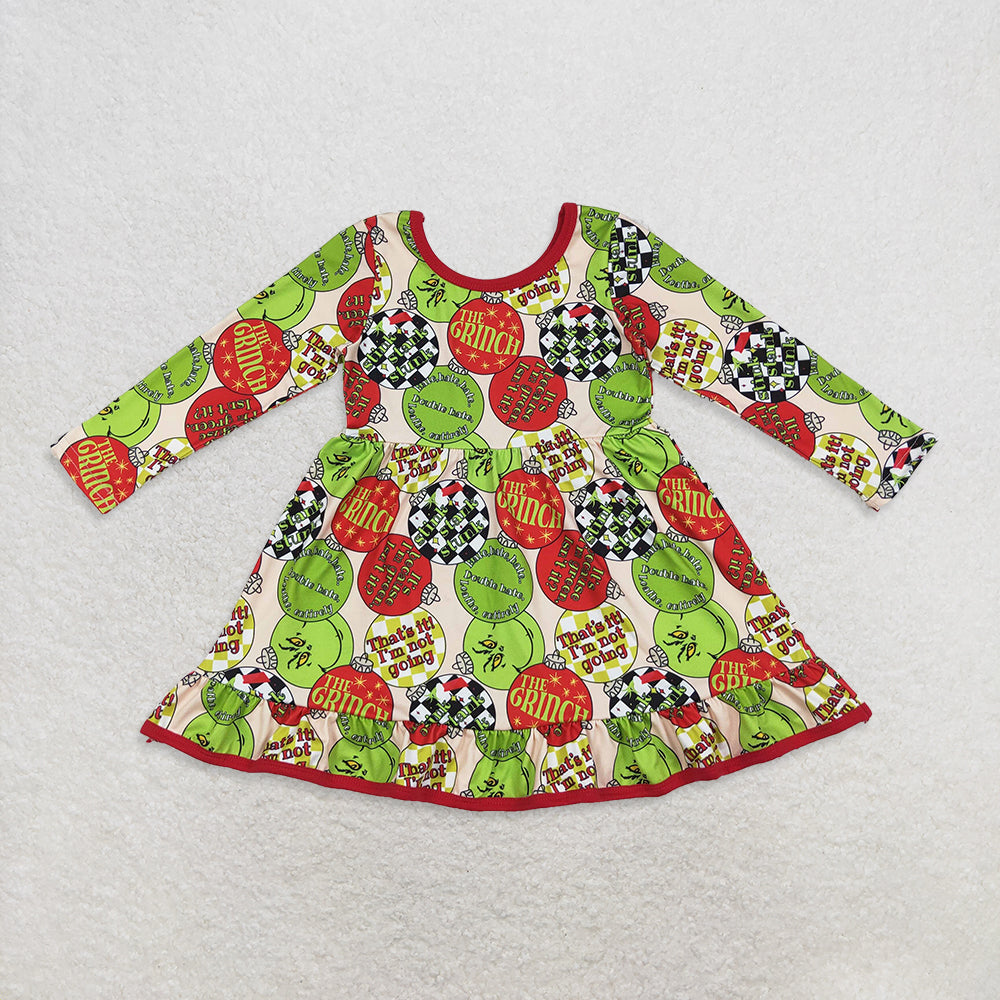 3/6m-7/8t RTS Sibling baby girls clothes Christmas long Sleeve pants set and dress and rompers