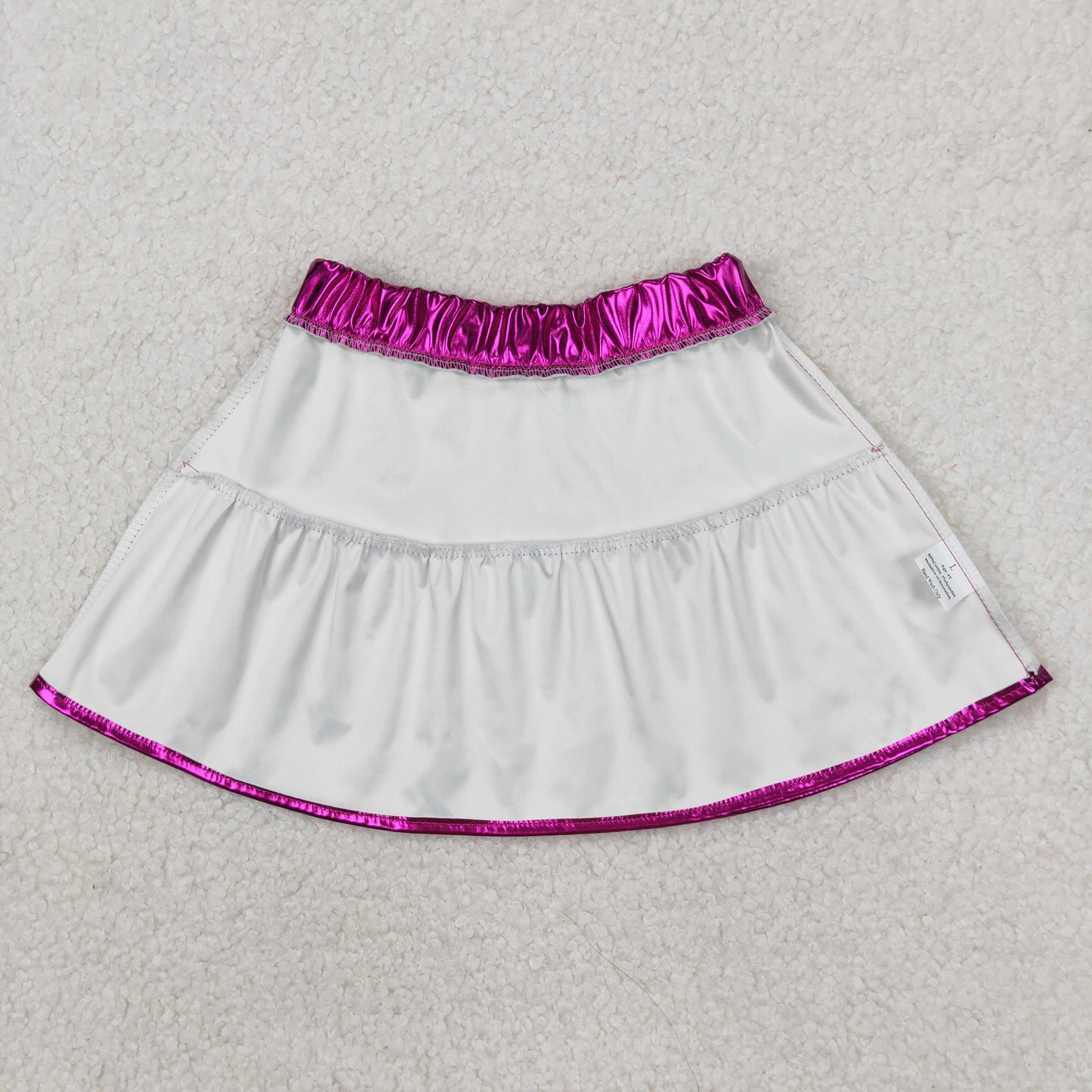 RTS baby girls clothes Leather summer skirts dress