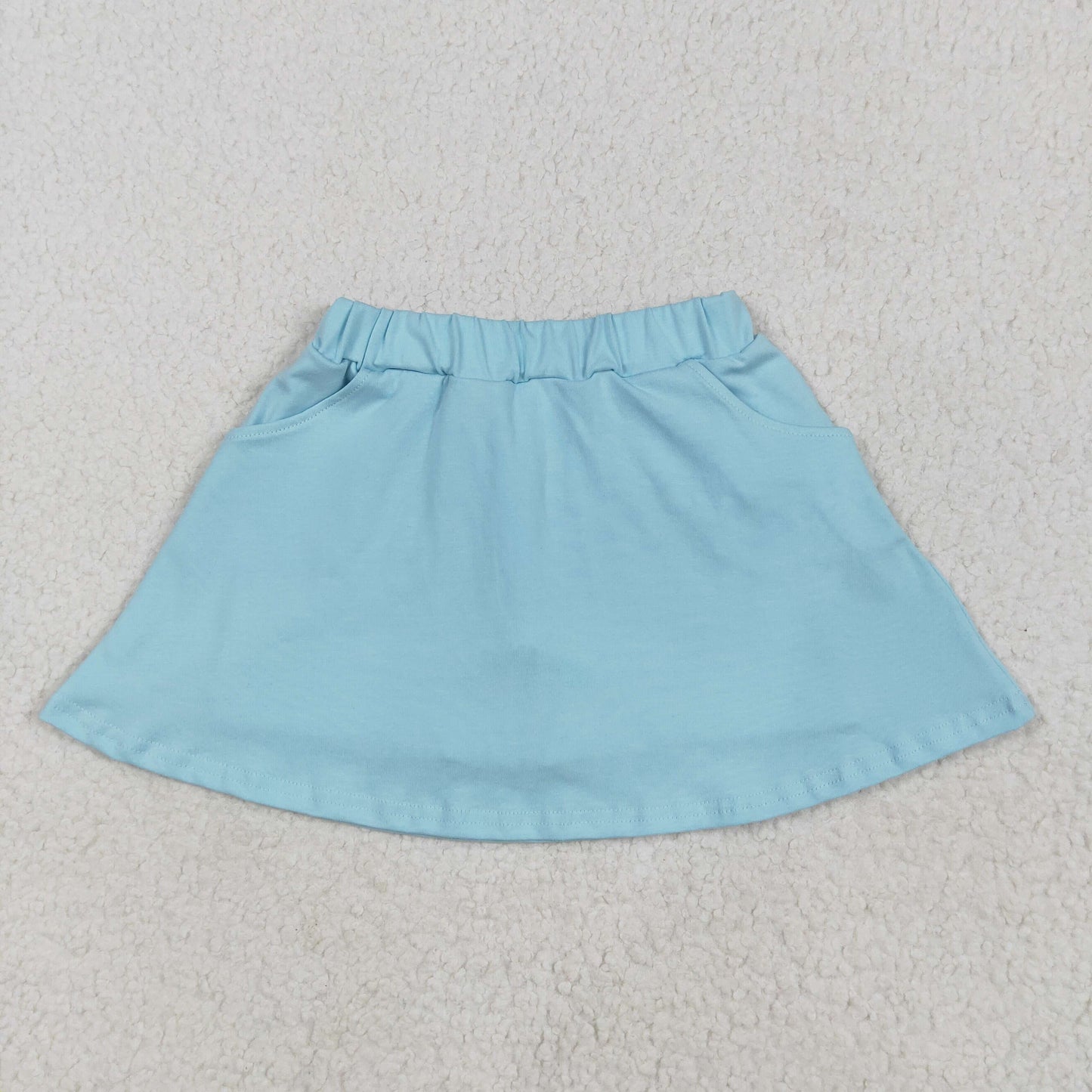 RTS baby girls clothes pure color culottes summer skirts dress