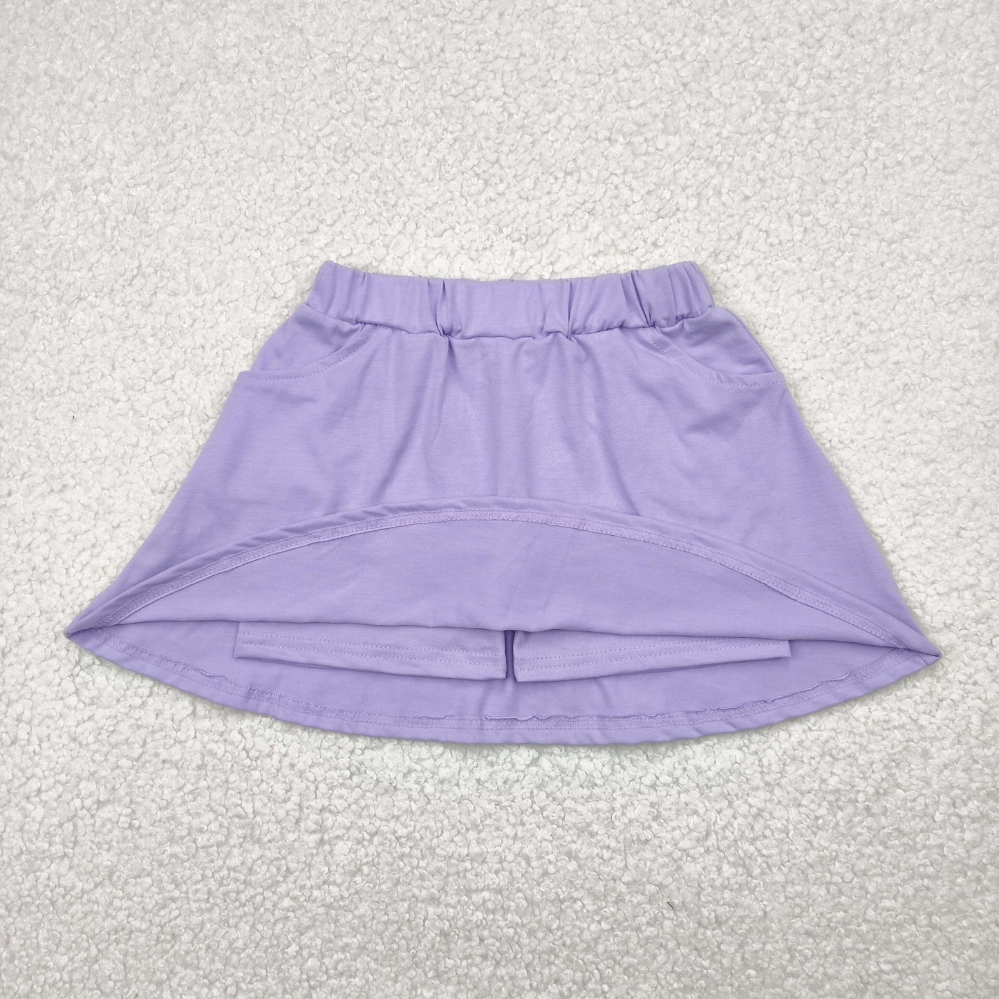 RTS baby girls clothes pure color culottes summer skirts dress