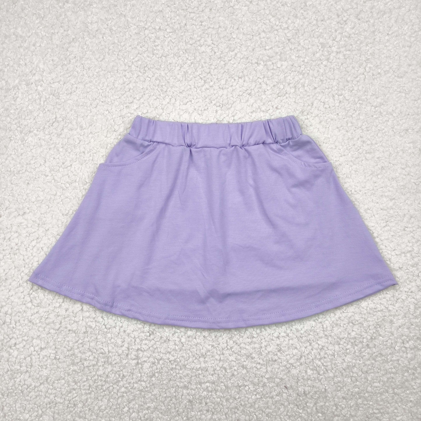 RTS baby girls clothes pure color culottes summer skirts dress