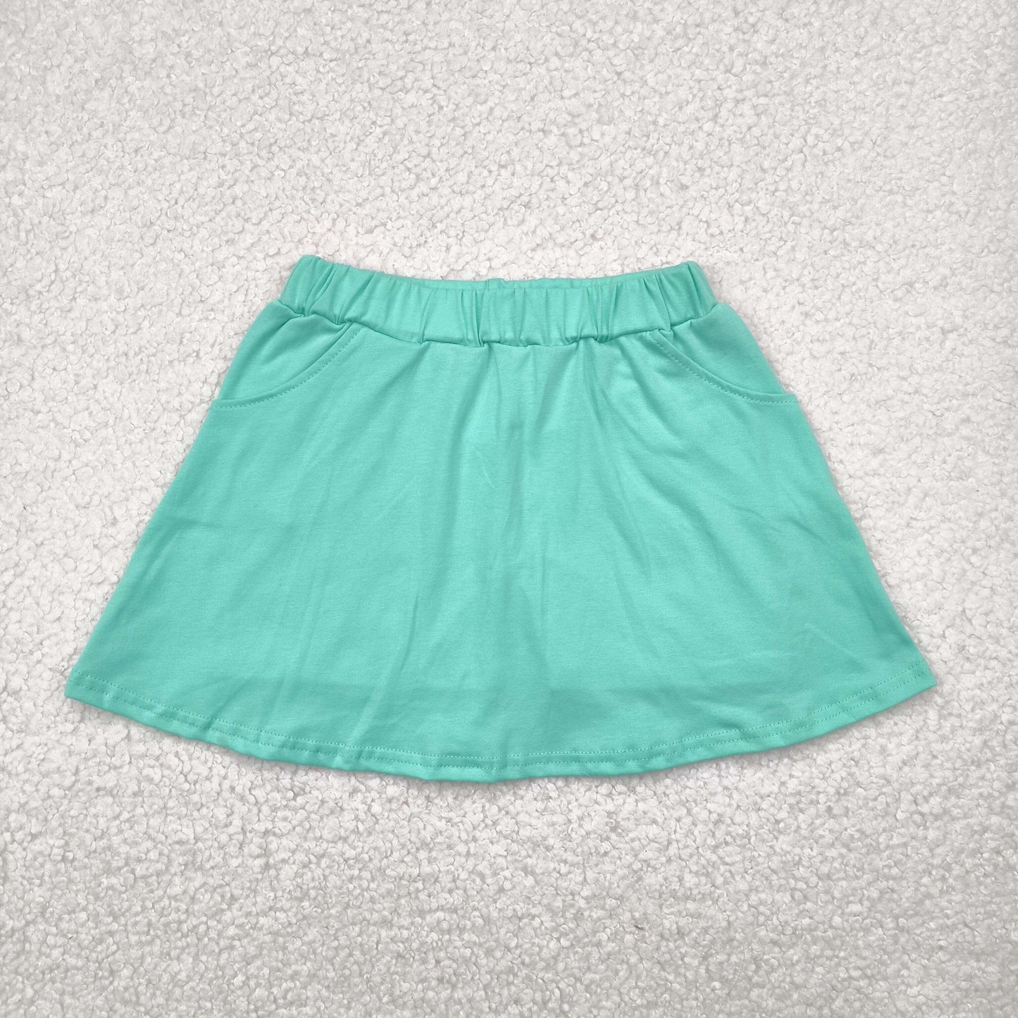 RTS baby girls clothes pure color culottes summer skirts dress