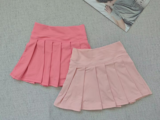 RTS Sibling baby girls clothes yoga solid color summer shorts skirts