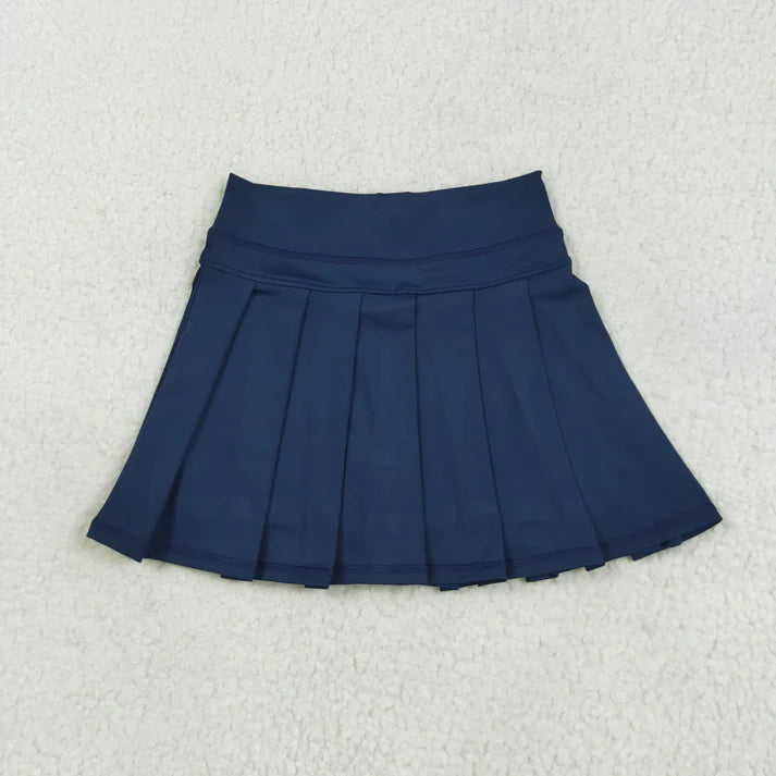 RTS Sibling baby girls clothes yoga solid color summer shorts skirts
