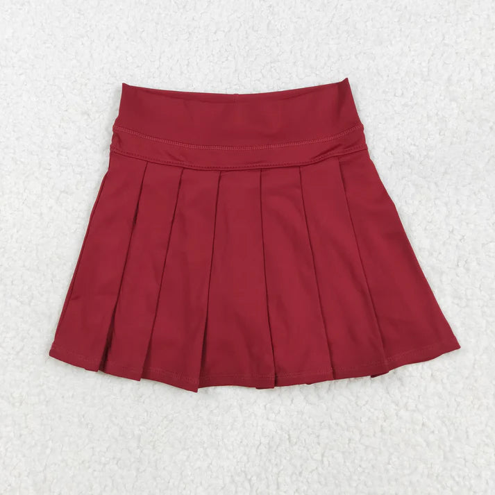 RTS Sibling baby girls clothes yoga solid color summer shorts skirts