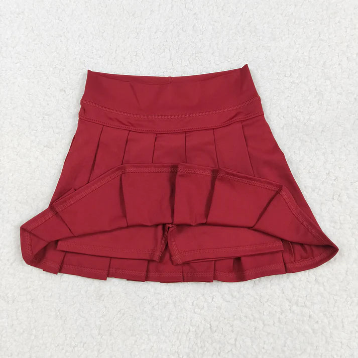 RTS Sibling baby girls clothes yoga solid color summer shorts skirts