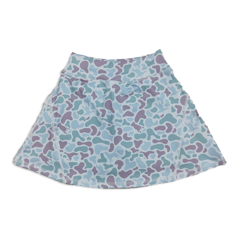 RTS Sibling baby girls clothes yoga camouflage summer shorts skirts